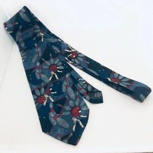 #1618 AMERICAN SPORTS BOWLING THEME NECKTIE 59 IN X 3.75 IN